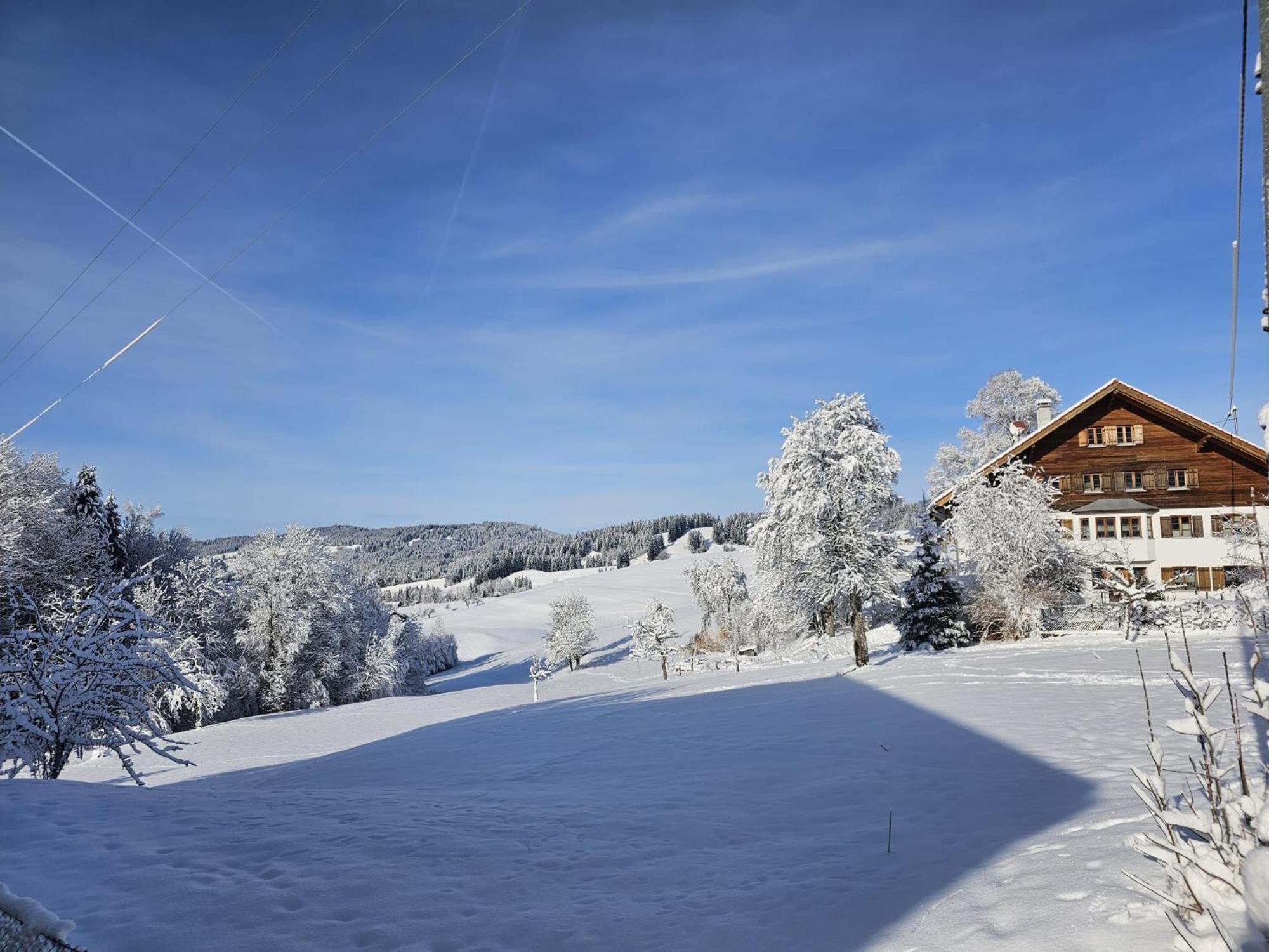 Sonnen-Juwel - Hallenbad-Sauna-2 Getrennte Schlafbereiche-Direkt An Der Skipiste Missen-Wilhams Buitenkant foto